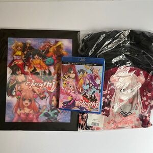 Sentai Onigiri Complete Collection Blu-ray DVD XL Shirt Art Print Bundle New